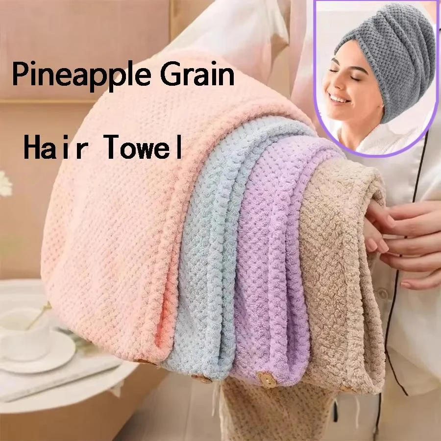 Serviette turban à torsader pour les cheveux