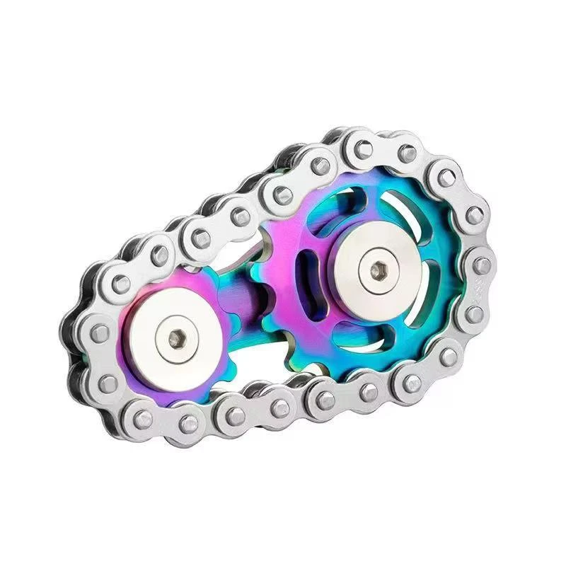 Fidget métallique à chaîne pour adultes