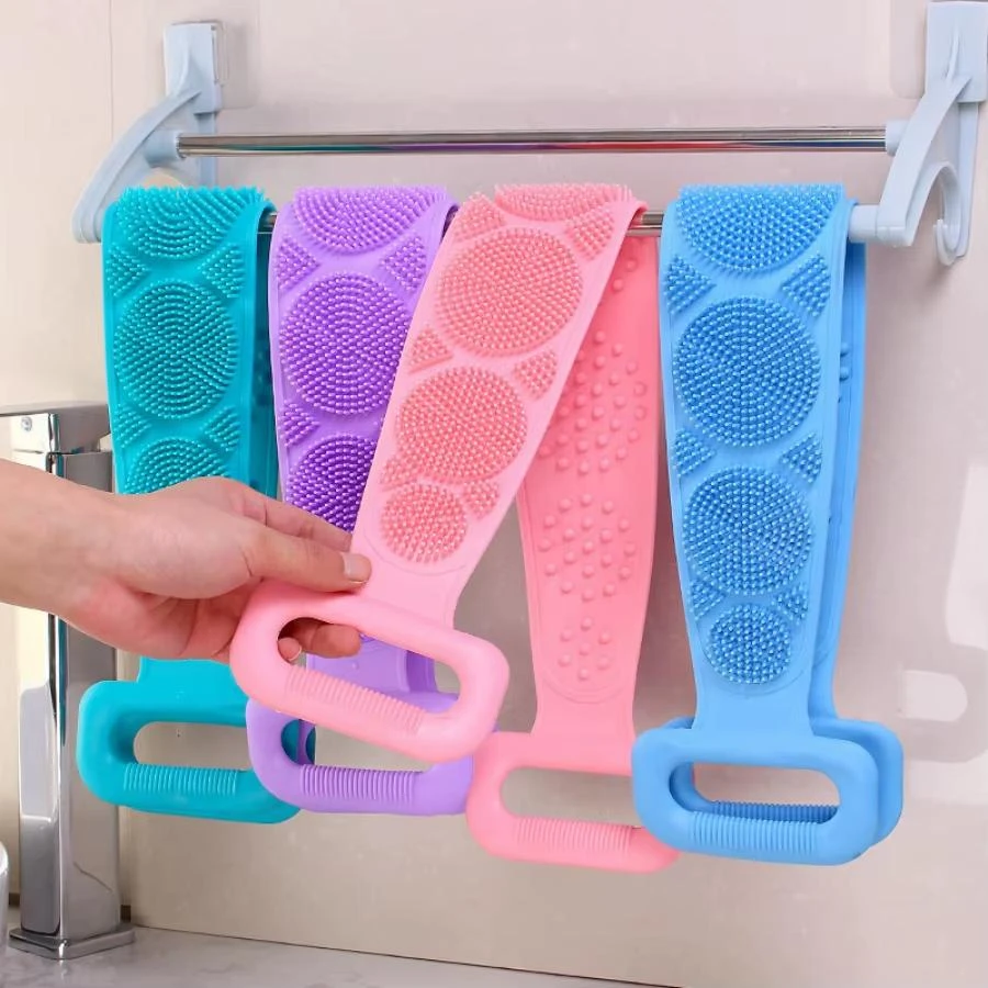 Sangle de lavage du dos à poignées